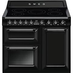 Smeg TR103IBL2 black, 100cm Victoria Electric Range Cooker Black