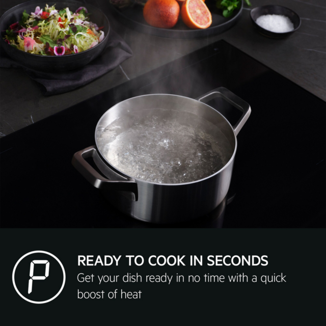 AEG TO64IA00CB 58cm Induction Hob Black