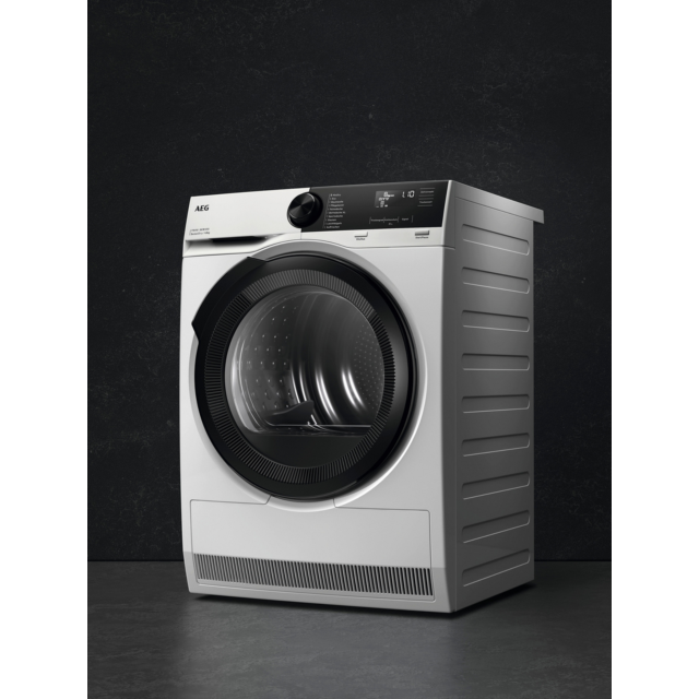 AEG TR729A4B 9kg Heat Pump Tumble Dryer White