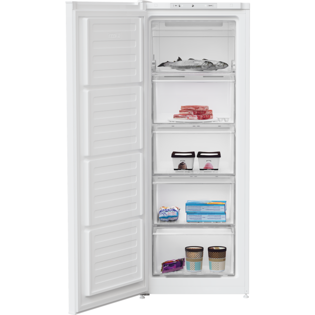 Beko FNE4545W Tall Frost Free Freezer in Classic White