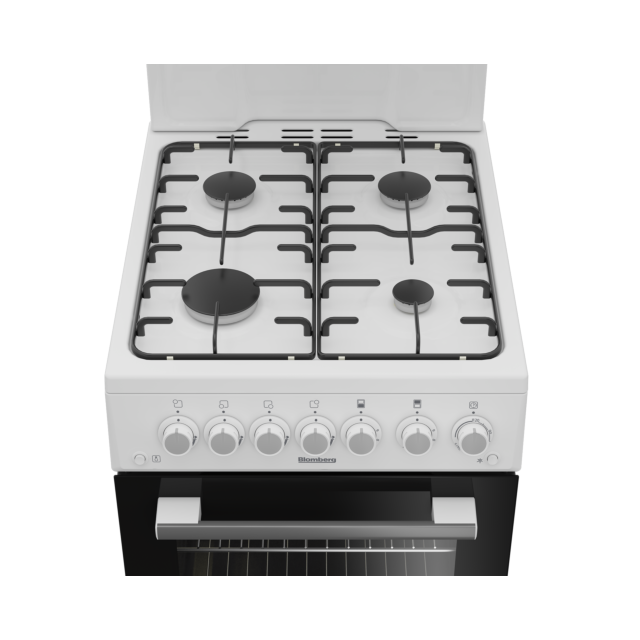 Blomberg GGS9151W 50cm Single oven Gas Cooker with Eye Level Grill - White