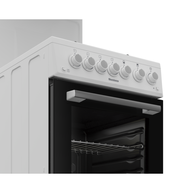 Blomberg GGS9151W 50cm Single oven Gas Cooker with Eye Level Grill - White