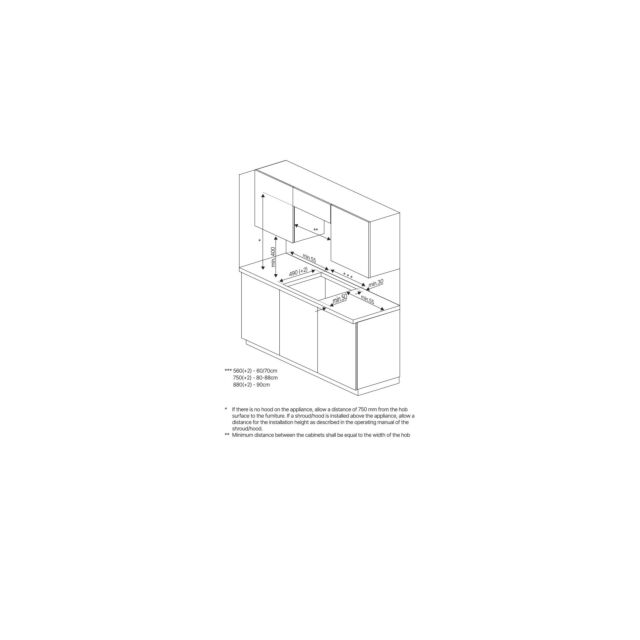 Blomberg MKN24001 60cm Ceramic Hob - Black