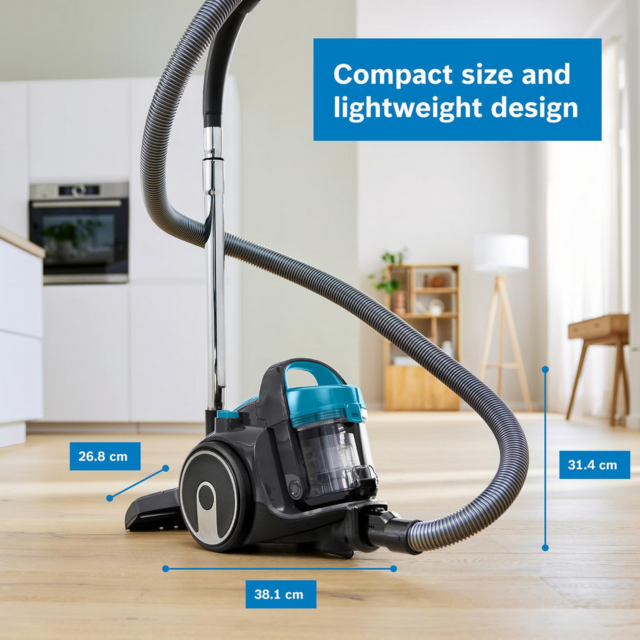 Bosch BGS05BU2GB Series 3 Cylinder Vacuum Turquoise