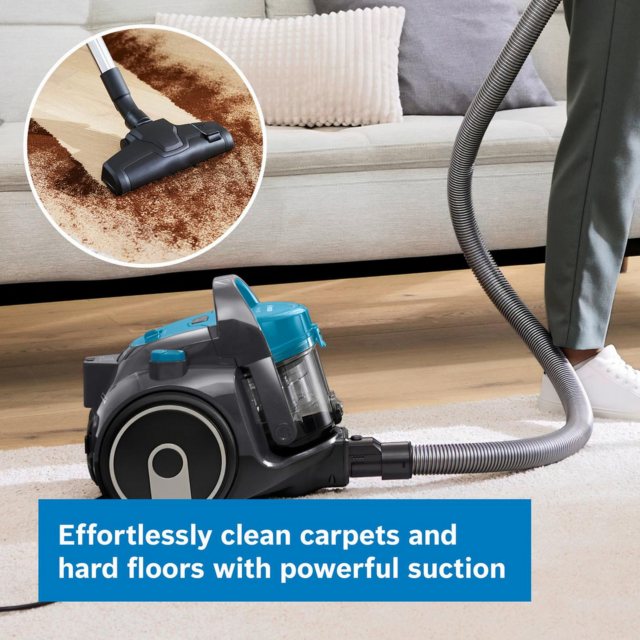 Bosch BGS05BU2GB Series 3 Cylinder Vacuum Turquoise