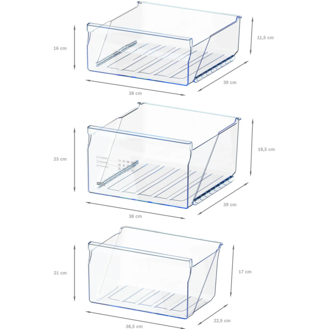 Bosch GTV15NWEBG 56cm Undercounter Freezer - White