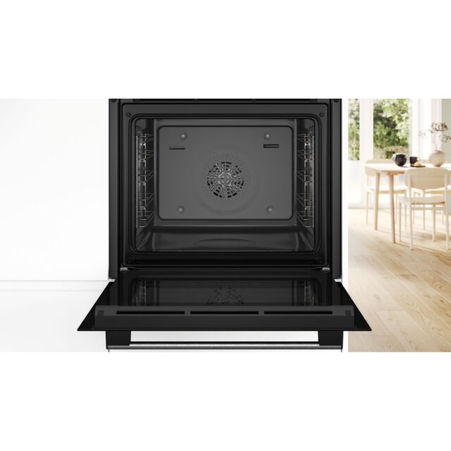 Bosch HQA534BS3B 59.4cm Built In Electric Single Oven - Stainless Steel