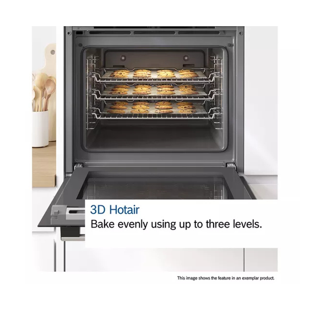 Bosch HQA534BW3B White Electric Steam Oven A+ Class