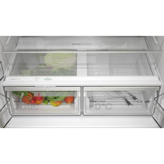 Bosch KFN96APEAG Series 6 French Door American Style Fridge Freezer