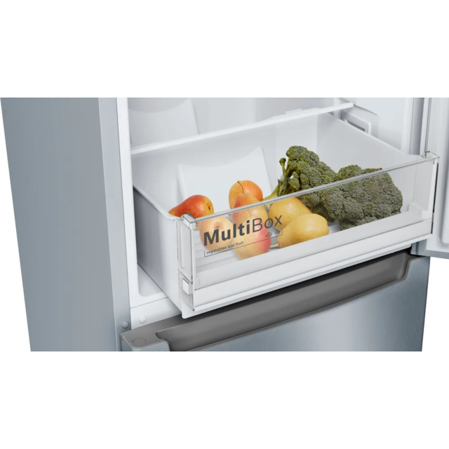 Bosch KGN33NLEBG 60cm No Frost Stainless Steel Fridge