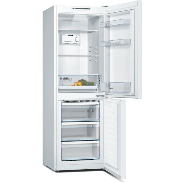 Bosch KGN33NWEBG 60cm 50/50 No Frost Fridge Freezer - White