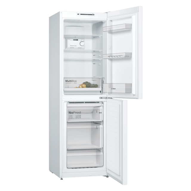 Bosch KGN34NWEAG 60cm50/50 Frost Free Fridge Freezer - White