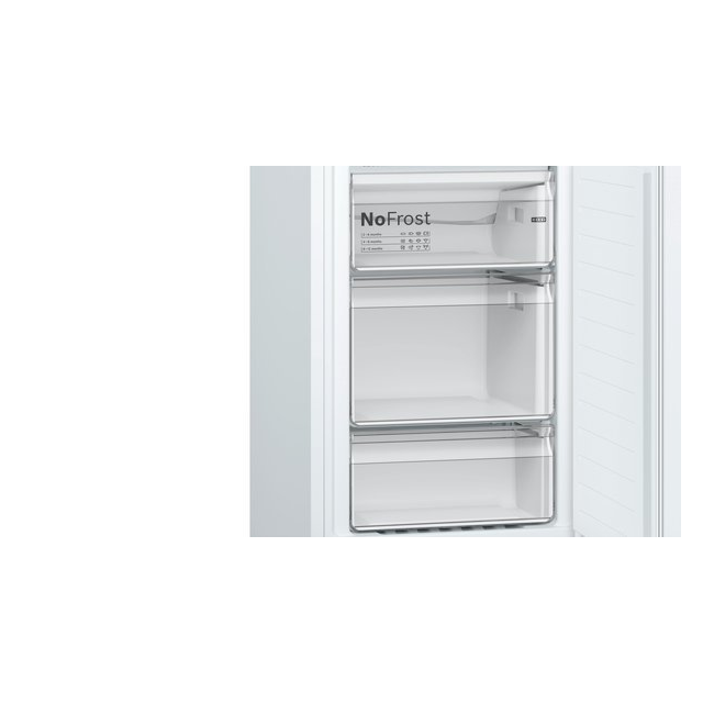 Bosch KGN34NWEAG 60cm50/50 Frost Free Fridge Freezer - White