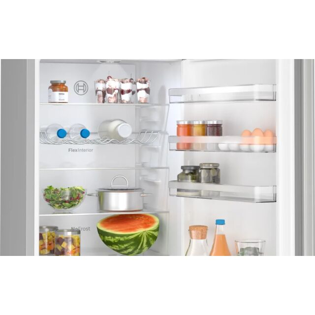 Bosch KGN392LBFG 60cm 70/30  Fridge Freezer - Stainless Steel