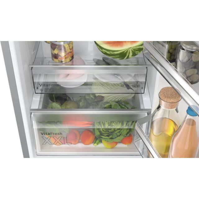 Bosch KGN392LBFG 60cm 70/30  Fridge Freezer - Stainless Steel