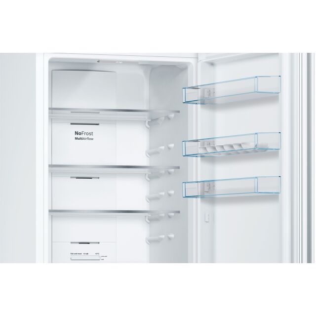 Bosch KGN392WEBG 60cm 70/30 Frost Free Fridge Freezer - White