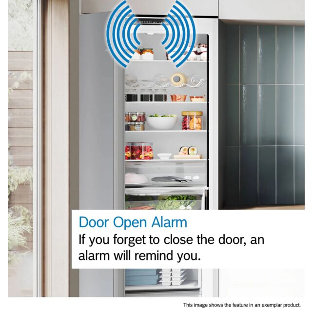 Bosch KIN86NSE0G 54.1cm 60/40 Integrated Frost Free Fridge Freezer