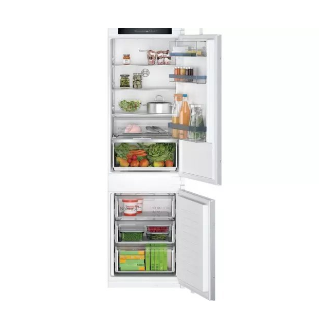 Bosch KIN86VSE0G 54.1cm 60/40 Integrated No Frost Fridge Freezer - Sliding Hinge