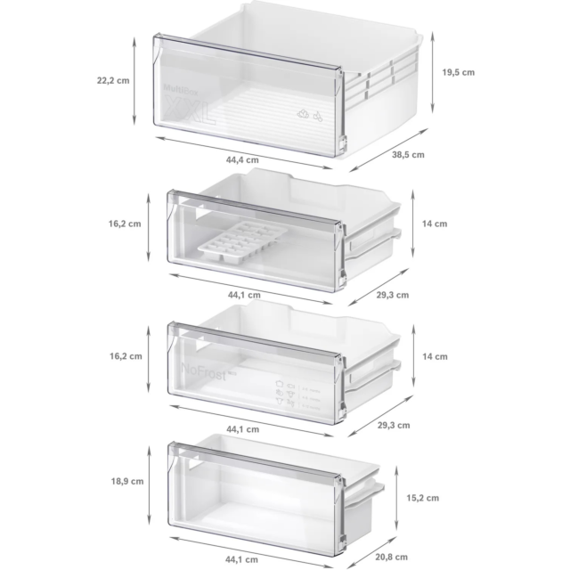 Bosch KIN96NSE0G Integrated Fridge Freezer