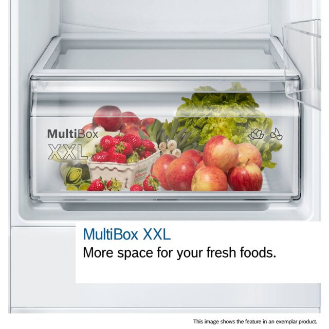 Bosch KIR81VFE0G 54.1cm Integrated Tall Larder Fridge