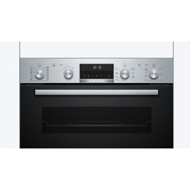 Bosch MBA578BS7B Electric Double Pyrolytic Oven Stainless