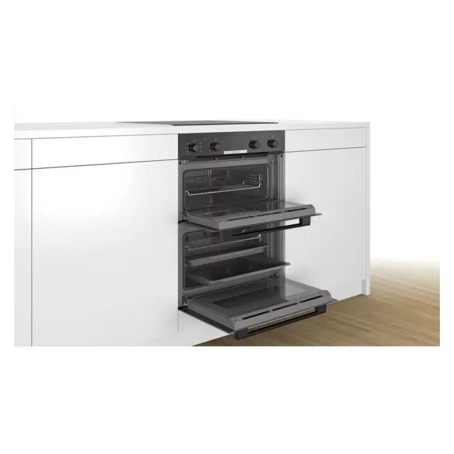 Bosch NBS533BB0B Series 4 Built-Under Double Electric Oven