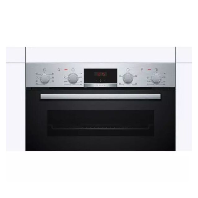 Bosch NBS533BS0B Series 4 Built-Under Double Electric Oven