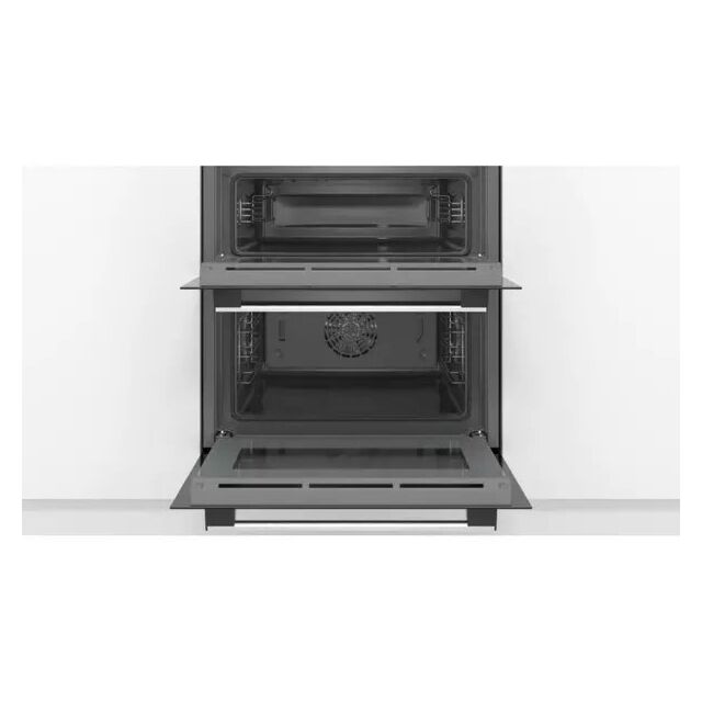 Bosch NBS533BS0B Series 4 Built-Under Double Electric Oven
