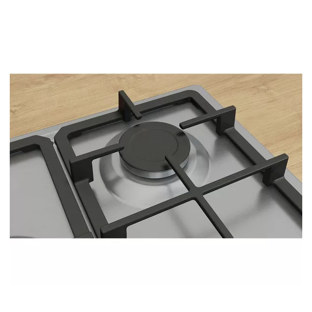 Bosch PGQ7B5K90 75cm Stainless Steel Gas Hob