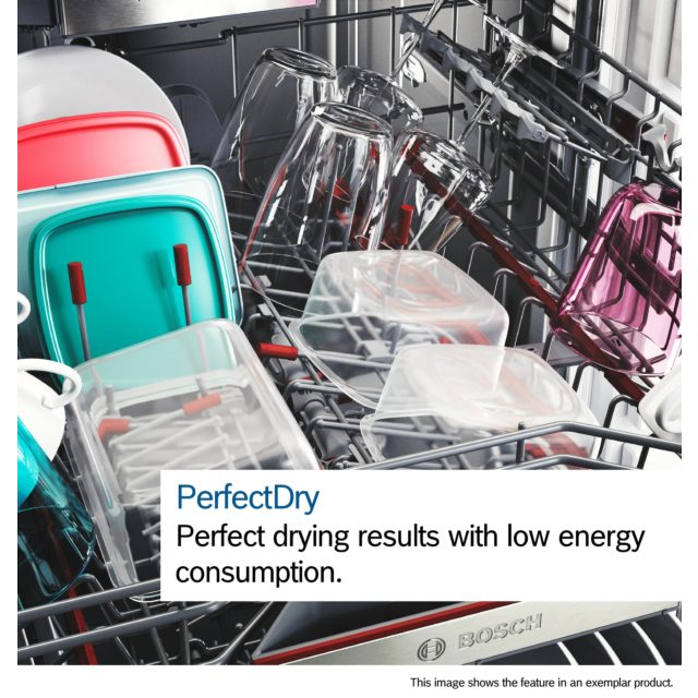 Bosch SMS6ZCI10G Silver Dishwasher with WiFi 14 Settings
