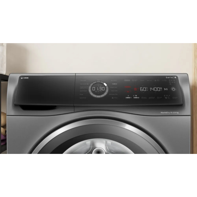 Bosch WNC254ARGB 10.5kg/6kg 1400 Spin Washer Dryer Graphite