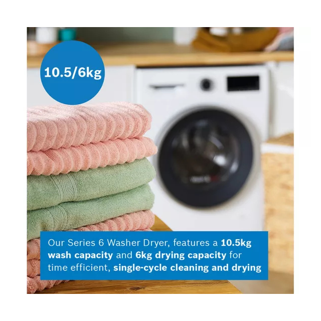 Bosch WNG25401GB Washer Dryer 10.5kg/6kg 1400 Spin