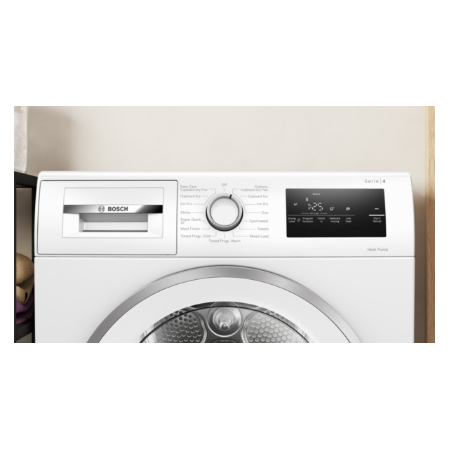 Bosch Series 4 WTH85226G 8kg Tumble Dryer - White