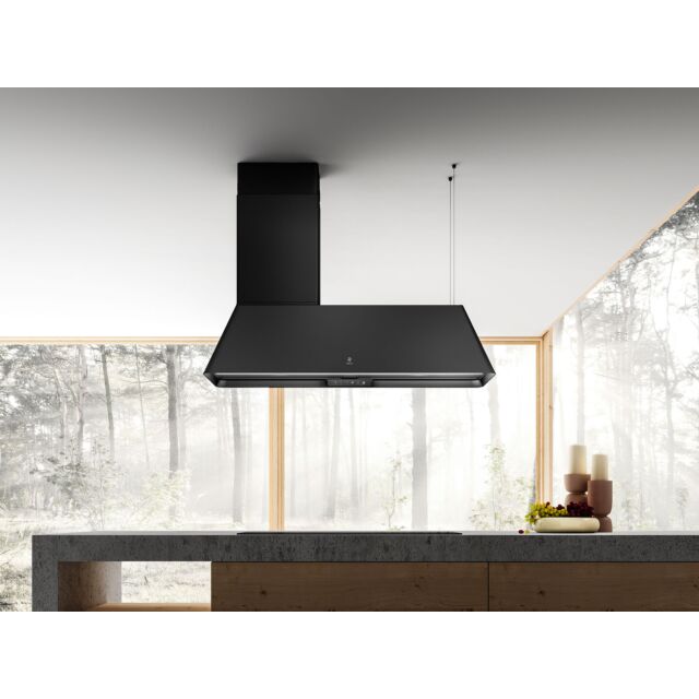 Elica IKONA-MAXXI-BLK Island hood Black