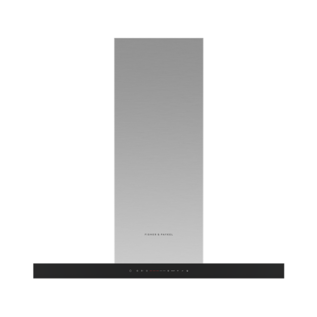 Fisher And Paykel HC90BCXB4 , 900mm Wide Chimney Hood, WiFi, Compatible with SmartHQ App - Stainless