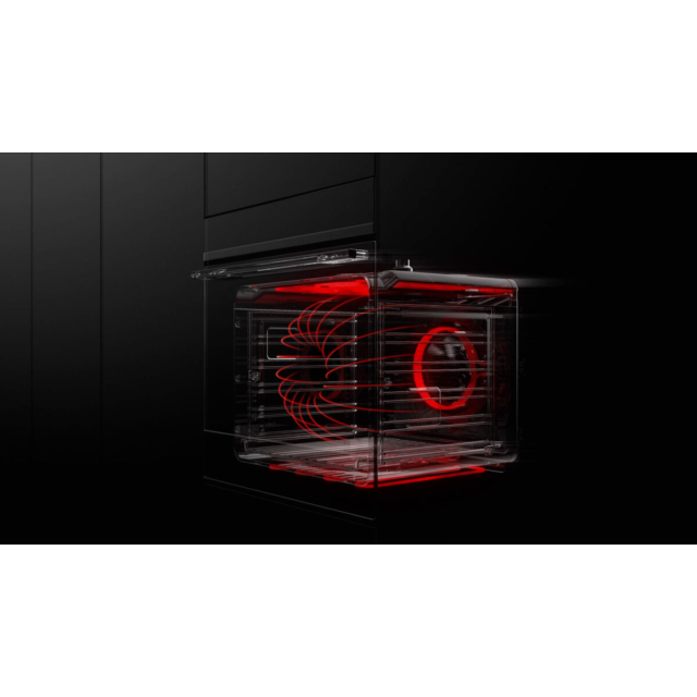 Fisher & Paykel Built-In Electric Oven in Black/Steel
