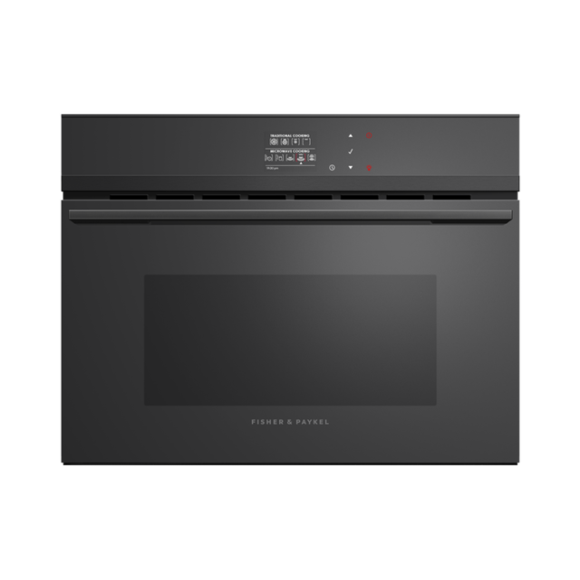 Fisher And Paykel OM60NDBB1 Black, 81923 Series 9 Electronic Control Combination Microwave + Grill -