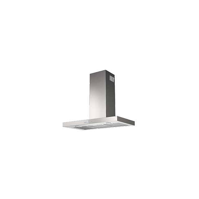 Fratelli 700320 Stainless Steel, CAPRI - 900mm Stainless Steel Chimney Hood