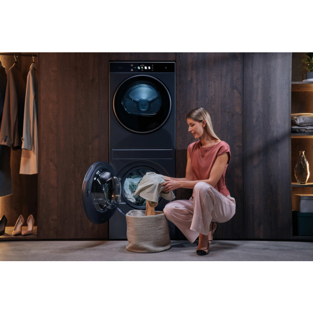 Haier CCE L02LU1-UK Washer Dryer Tower 10kg/8kg