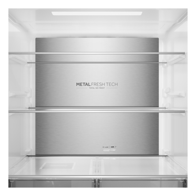 Haier HCR58S18DNMM 60/40 Fridge Freezer Inox