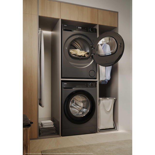 Haier HD90-D357U1G-UK 9kg Graphite Heat Pump Dryer