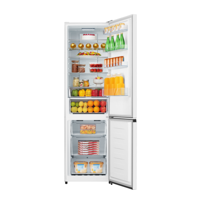 Hisense RB435N4BWE 59.5cm 60/40 Total No Frost Fridge Freezer - White