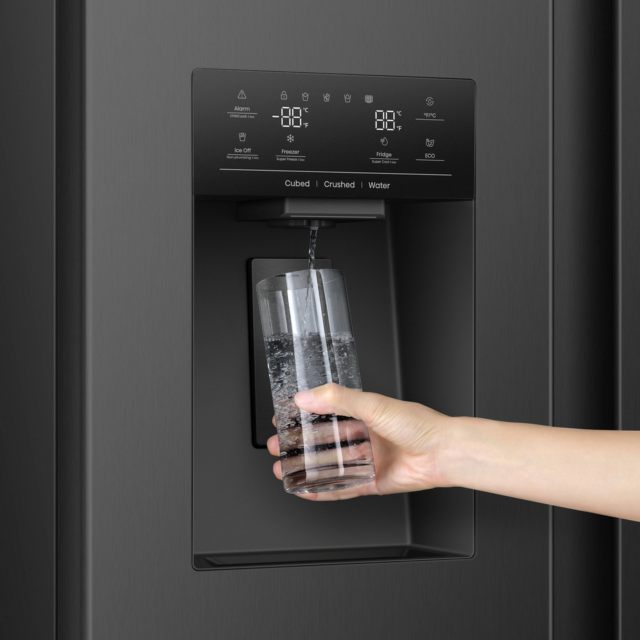 Hisense RS5P528STBE Black Side By Side Fridge Freezer