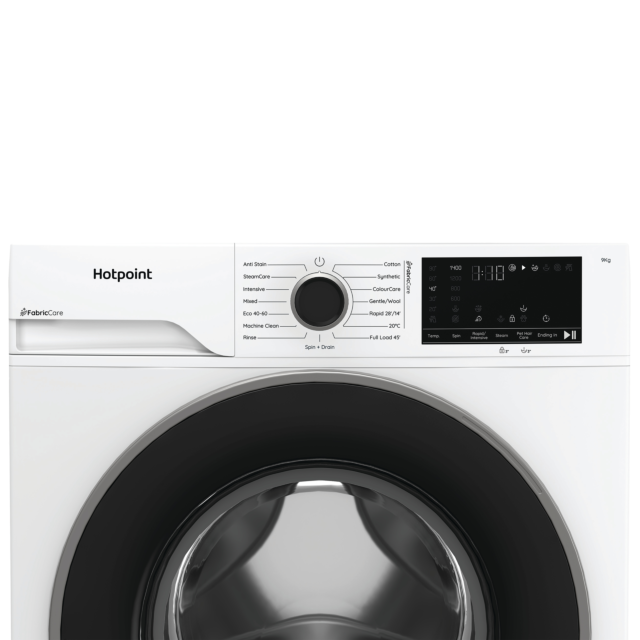 Hotpoint Fabric Care 9kg Washing Machine - White