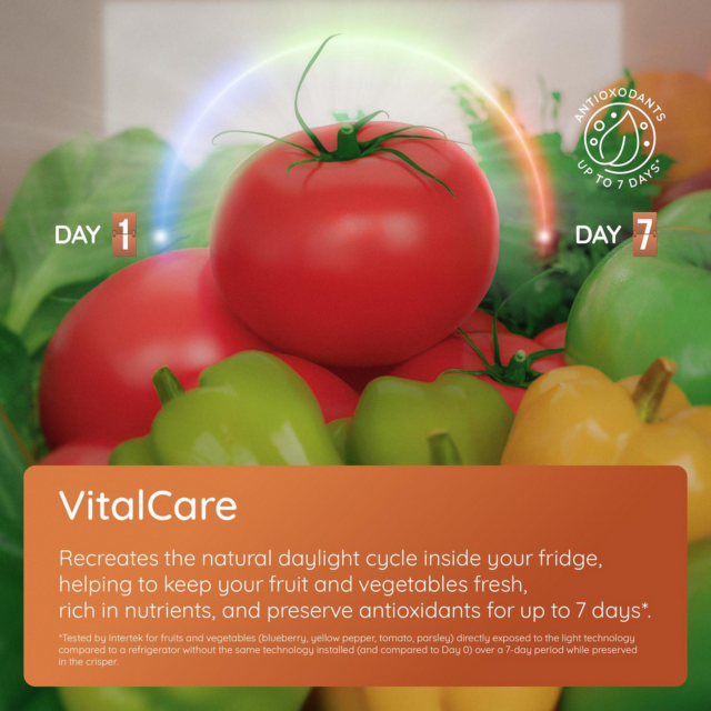 Hotpoint HPK26413XR6UKE 59.5cm 70/30 Fridge Freezer Black Steel