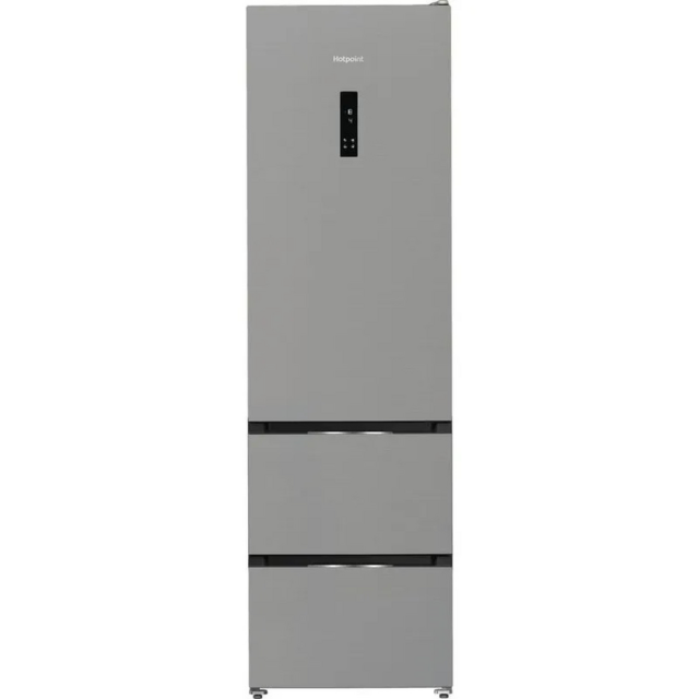 Hotpoint HPKF 5351 XP4UK American Fridge Freezer - Steel