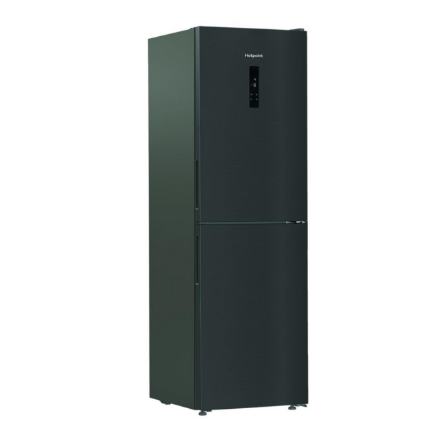 Hotpoint Dual No Frost Fridge Freezer 66.1cm Inox