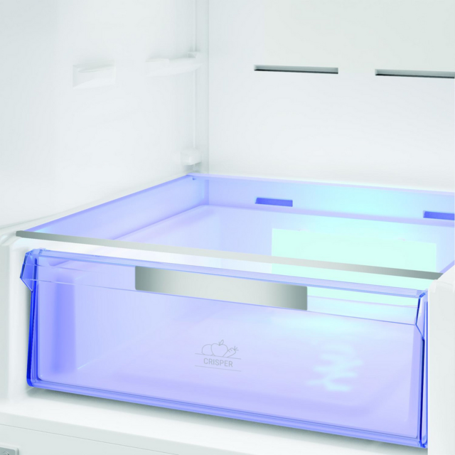 Hotpoint Dual No Frost Fridge Freezer 66.1cm Inox