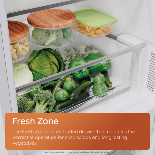 Hotpoint Dual No Frost Fridge Freezer 66.1cm Inox