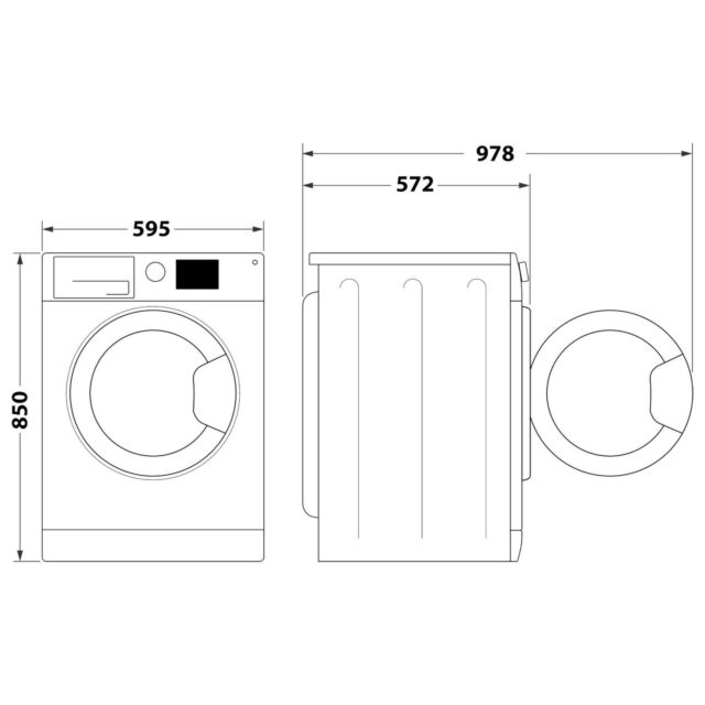 Hotpoint NSWE7469WSUK 7kg 1400 Spin Washing Machine - White